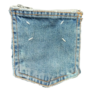 Portefeuille Margiela en upcycling de jeans